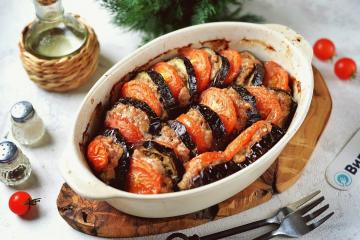 Aubergines turques: j'ai essayé de cuisiner sans sauce tomate épicée avec un minimum d'épices