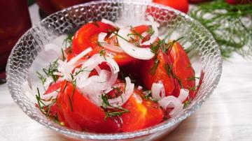 Comme je garde les tomates tout l'hiver sans congélateur pour rester frais dans le goût et l'apparence