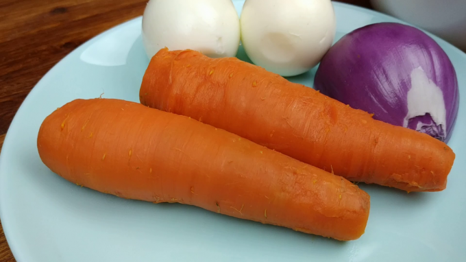 carottes bouillies en 5 minutes