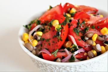Salades d'été. Trois recette simple