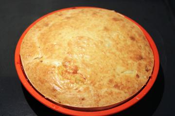 Tarte poisson fouet vers le haut (de la boîte)