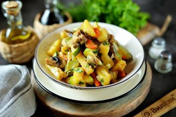 Ragoût de légumes aux pommes de terre et courgettes