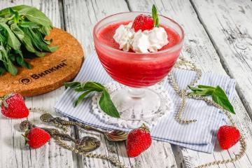 Gelée de fraise à la gélatine