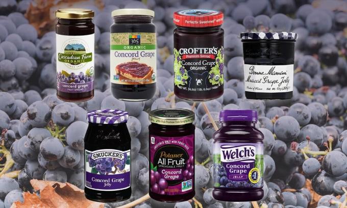 La gamme de raisins noirs gelée aux États-Unis. Photos - 