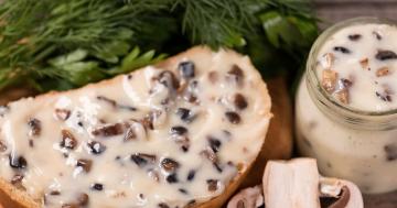 Fromage maison aux champignons. Je cuisine toujours !!!