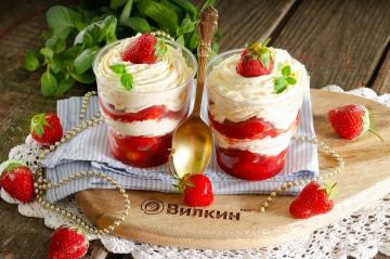 Fraises à la chantilly