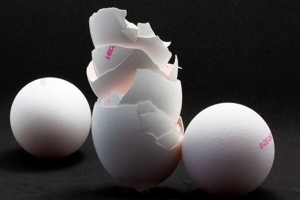 À l'aide de coquilles d'œufs, vous pouvez compenser le manque de calcium dans le corps (Photo: Pixabay.com)