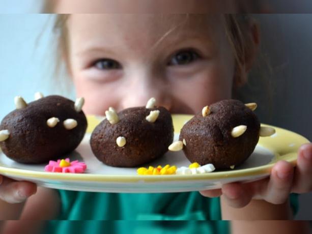 gâteau de pommes de terre bricolé un enfant. Photos - Yandex. images