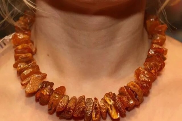 Perles d'ambre