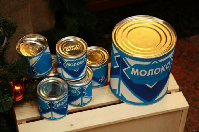 Le lait condensé a acheté. Photos - Yandex. images