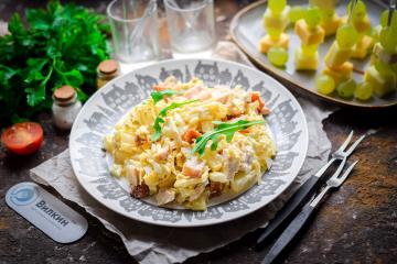 Salade d'ananas et poitrine de poulet